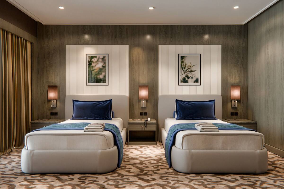 Deluxe Room for 4 persons at Reddy Sathram Hotel Srisailam – Ideal for pilgrims and families